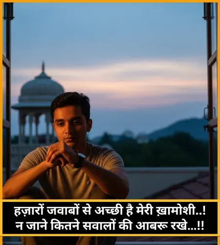 2 Line Khamoshi Shayari 2 Line Khamoshi Shayari