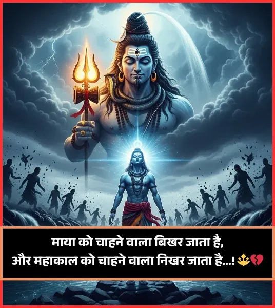 2 Line Sad Mahadev Shayari