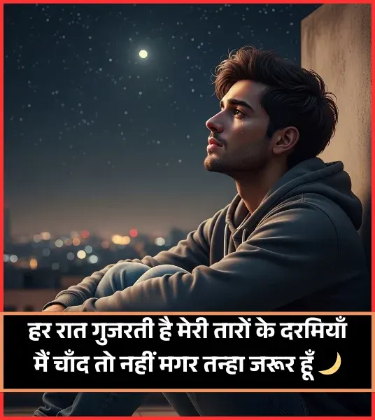 Akelapan Shayari in Hindi 2 Lines