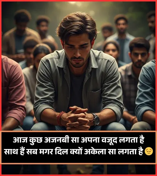 Akelapan Shayari in Hindi for Girl