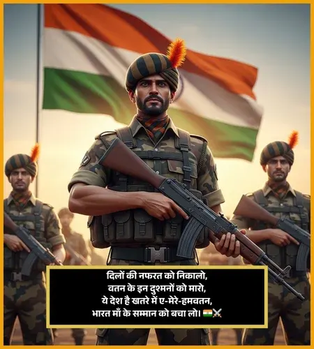 Attitude Desh Bhakti Shayari in Hindi Attitude Desh Bhakti Shayari in Hindi