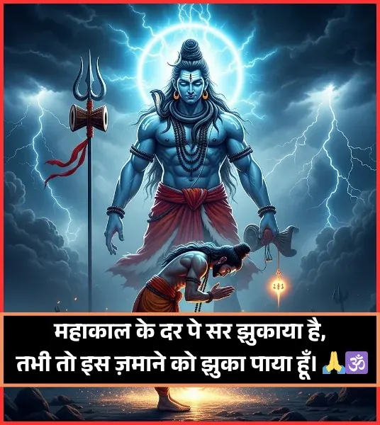 Attitude Mahadev Shayari
