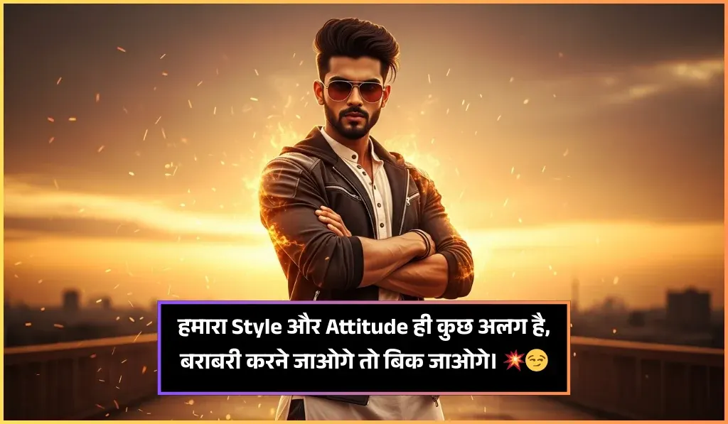 Attitude Shayari for Boys