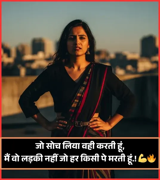 Attitude Shayari for Girls