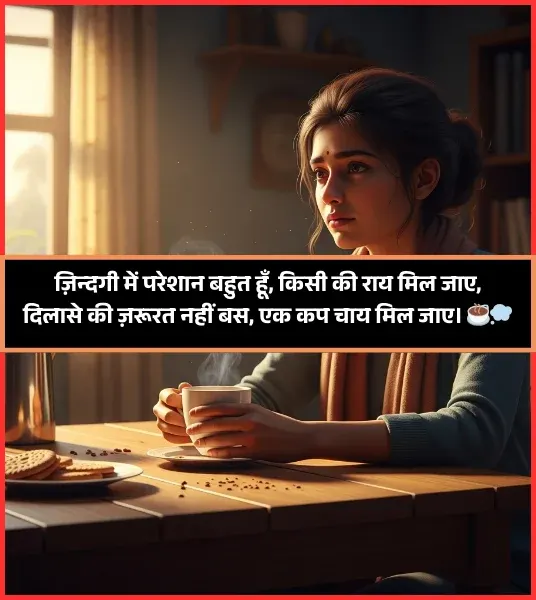 Chai Shayari Hindi