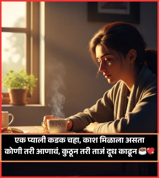 Chai Shayari Marathi