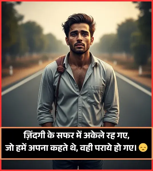 Dard Akelapan Shayari
