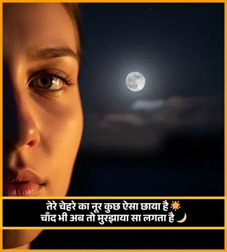 Deep Meaning Chand Shayari Gulzar