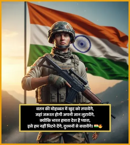 Desh Bhakti Shayari in Hindi Desh Bhakti Shayari in Hindi