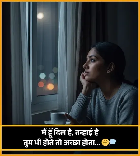 Emotional Alone Shayari