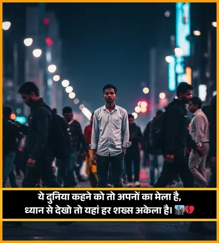 Alone Shayari