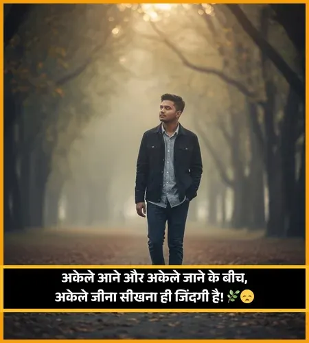 Alone Shayari