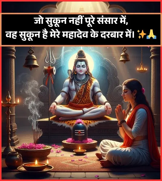 Mahadev Shayari Girl