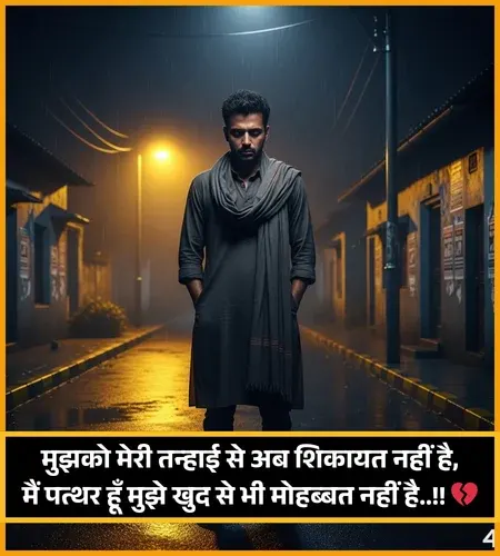 Zindagi Alone Shayari