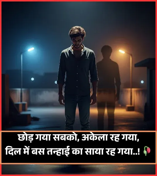 Sad Akelapan Shayari
