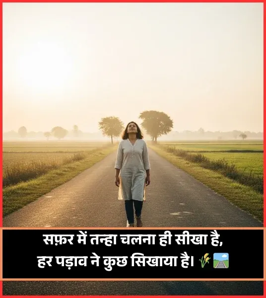 Safar Shayari in Hindi