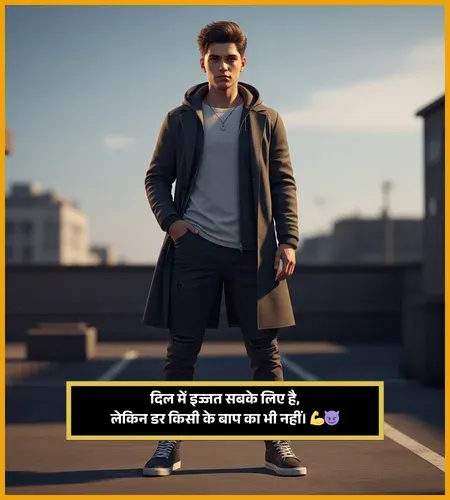 Whatsapp Bio Stylish Shayari with Emoji